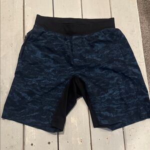 Lululemon T.H.E. Short 9" *Linerless Ao-zome Battleship True Navy sz Medium